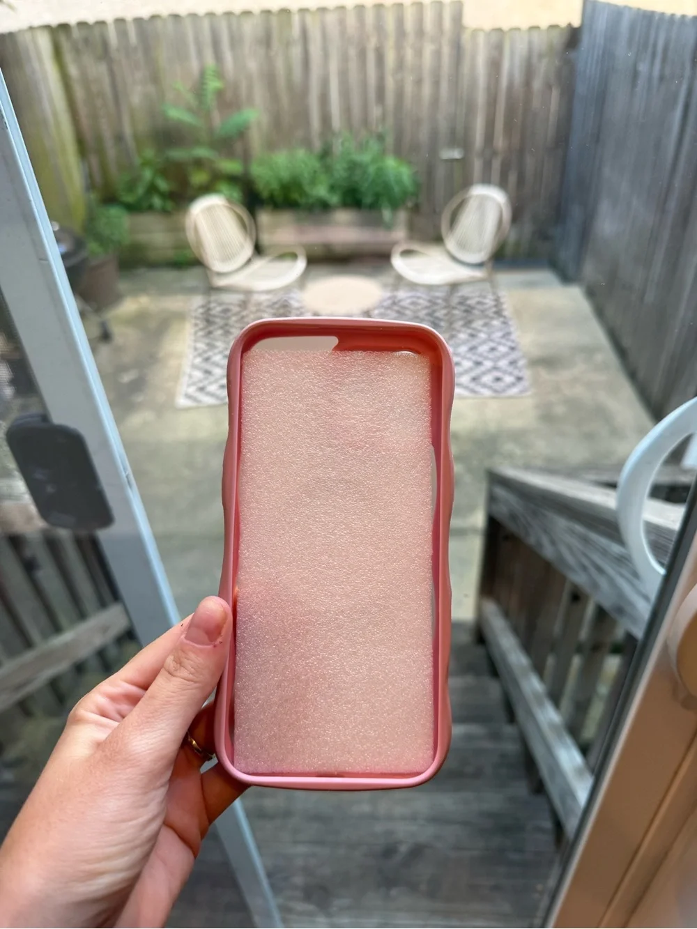 Pink Silicone MagSafe-Style iPhone Case